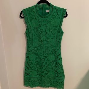 Green Lace Dress